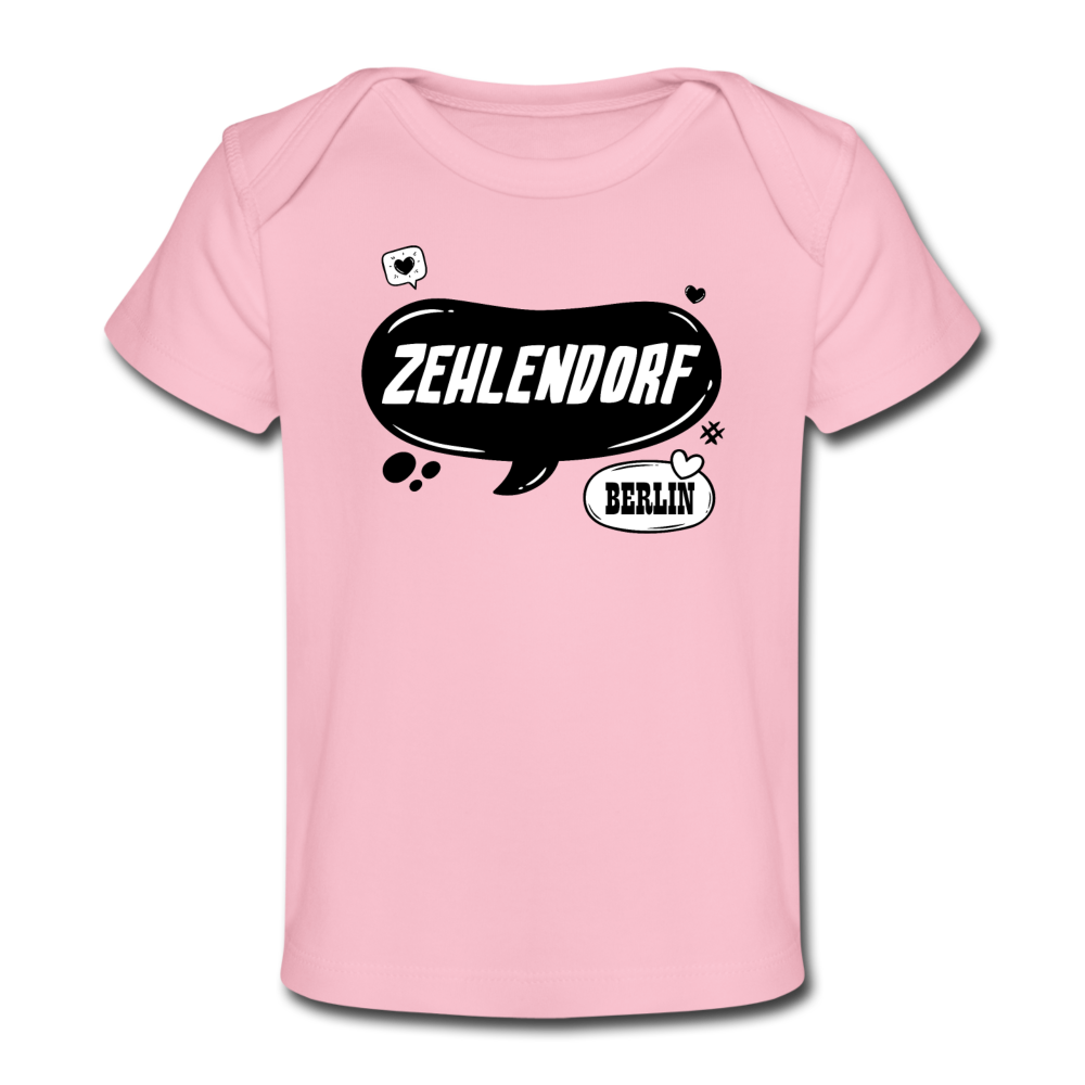 Zehlendorf Berlin - Baby Bio T-Shirt - Hellrosa