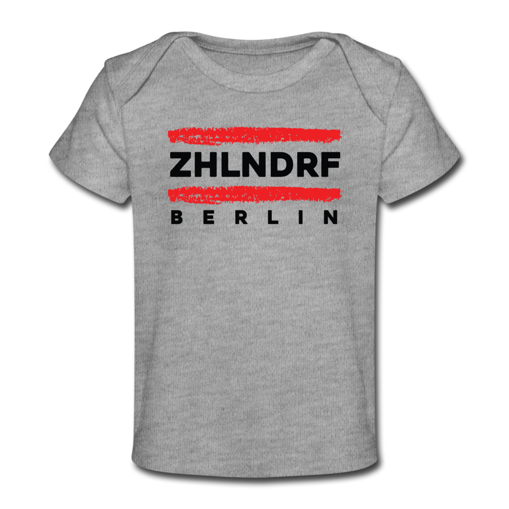 ZHLNDRF - Baby Bio T-Shirt - Grau meliert