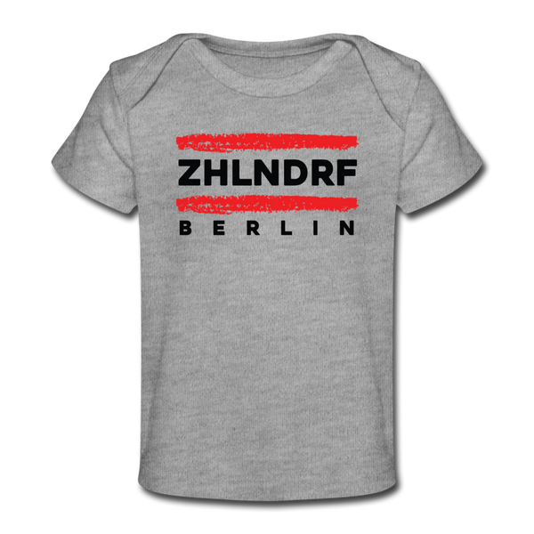 ZHLNDRF - Baby Bio T-Shirt - Grau meliert