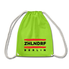 ZHLNDRF - Turnbeutel - Neongrün