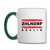 ZHLNDRF - Tasse zweifarbig - Weiß/Dunkelgrün