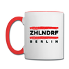 ZHLNDRF - Tasse zweifarbig - Weiß/Rot