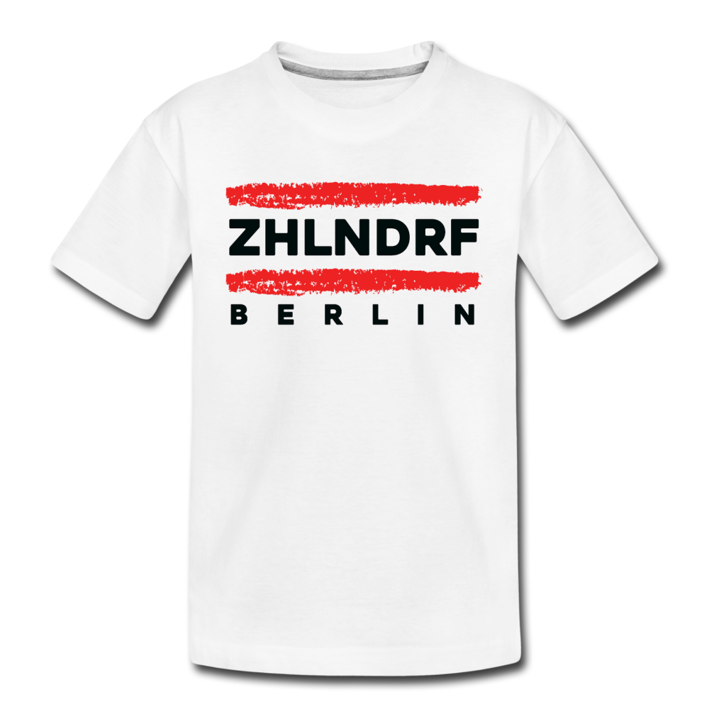 ZHLNDRF - Teenager Premium T-Shirt - Weiß