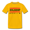 ZHLNDRF - Teenager Premium T-Shirt - Sonnengelb