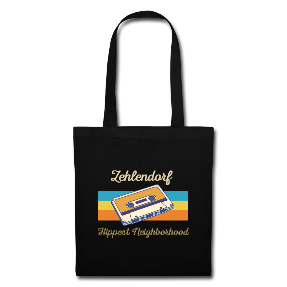 Zehlendorf Hippest Neighborhood - Stoffbeutel - Schwarz