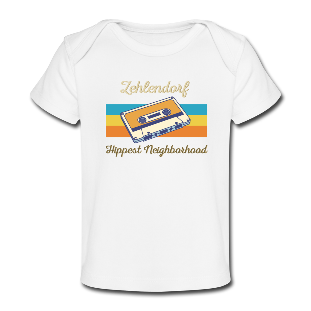 Zehlendorf Hippest Neighborhood - Baby Bio T-Shirt - Weiß