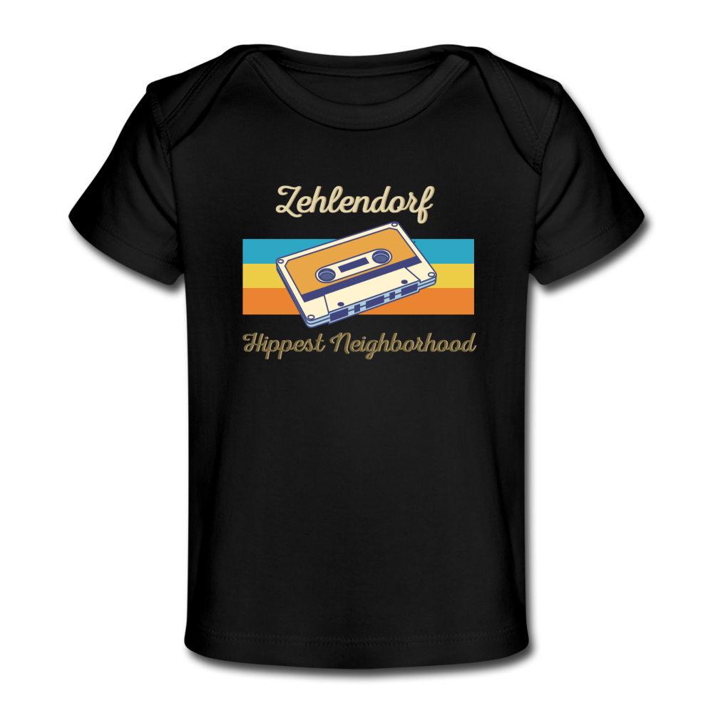 Zehlendorf Hippest Neighborhood - Baby Bio T-Shirt - Schwarz