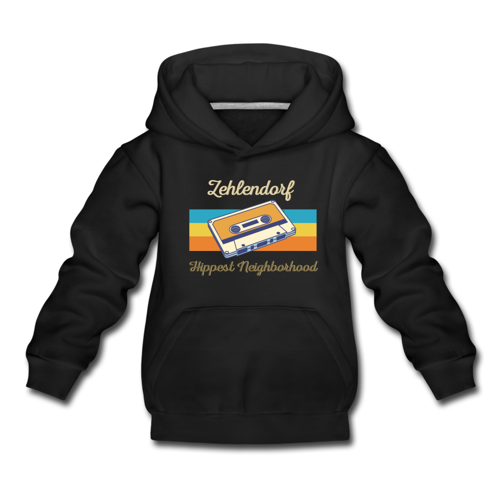 Zehlendorf Hippest Neighborhood - Kinder Premium Hoodie - Schwarz