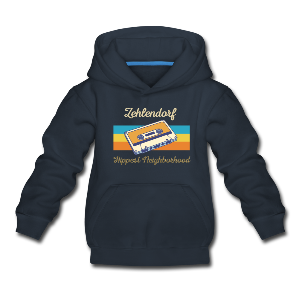 Zehlendorf Hippest Neighborhood - Kinder Premium Hoodie - Navy