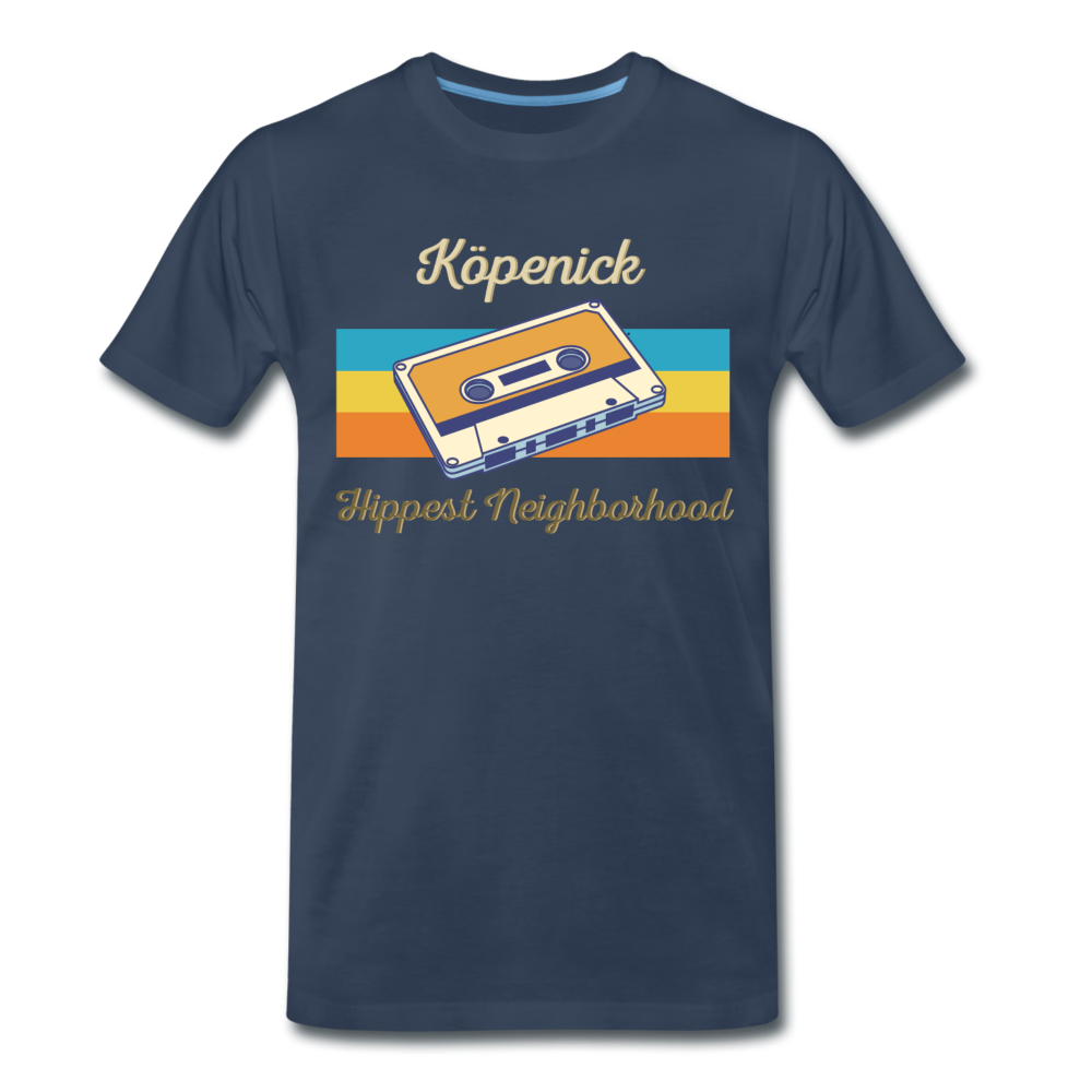Köpenick Hippest Neighborhood - Männer Premium T-Shirt - Navy