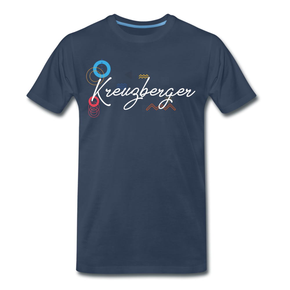 Kreuzberger - Männer Premium T-Shirt - Navy
