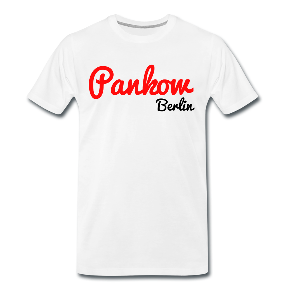 Pankow Berlin - Männer Premium T-Shirt - Weiß