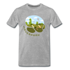 Mauerpark - Männer Premium T-Shirt - Grau meliert