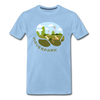 Mauerpark - Männer Premium T-Shirt - Sky