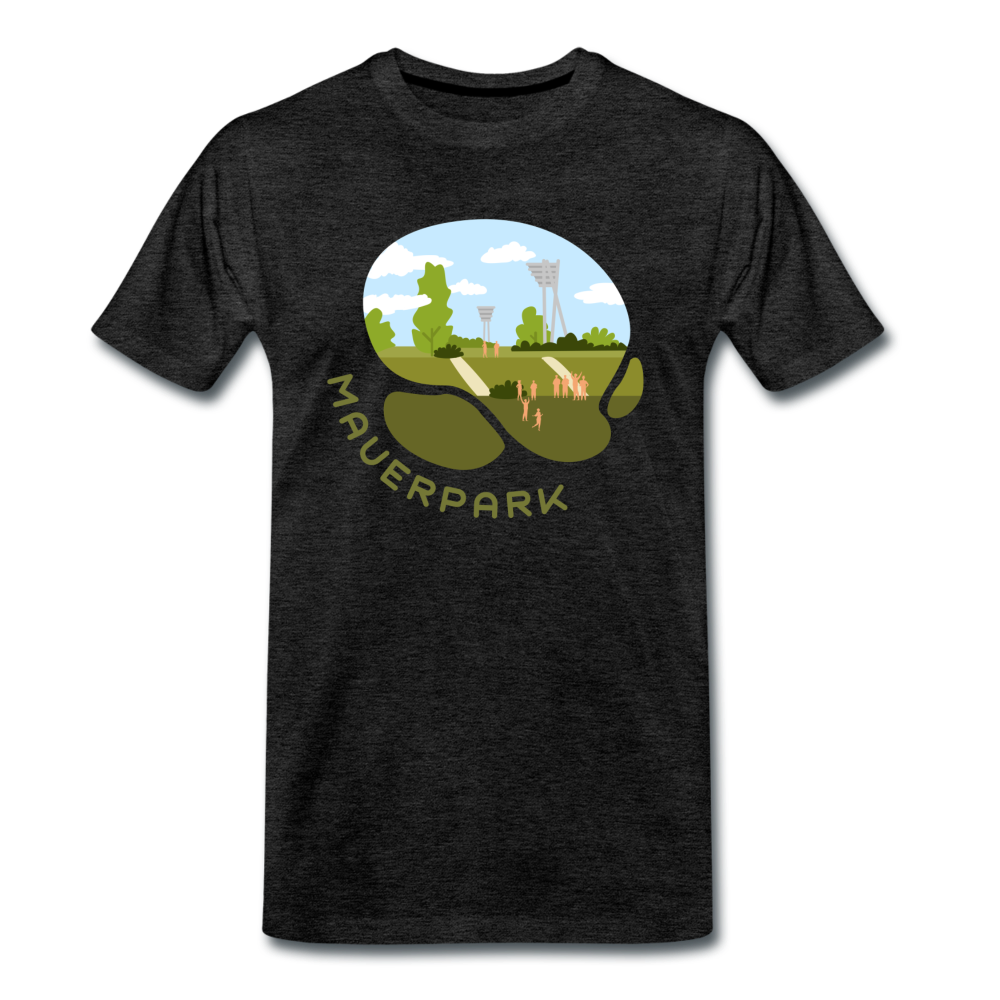 Mauerpark - Männer Premium T-Shirt - Anthrazit