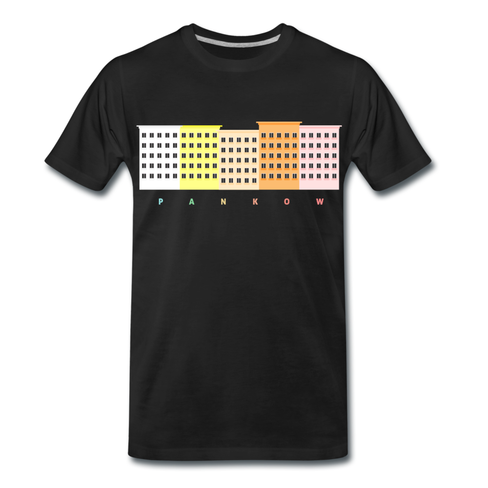 Wohnraum Pankow - Männer Premium T-Shirt - Schwarz