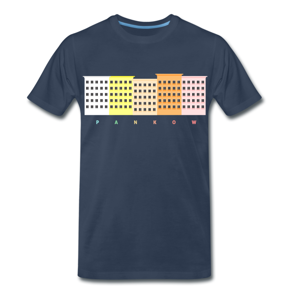 Wohnraum Pankow - Männer Premium T-Shirt - Navy