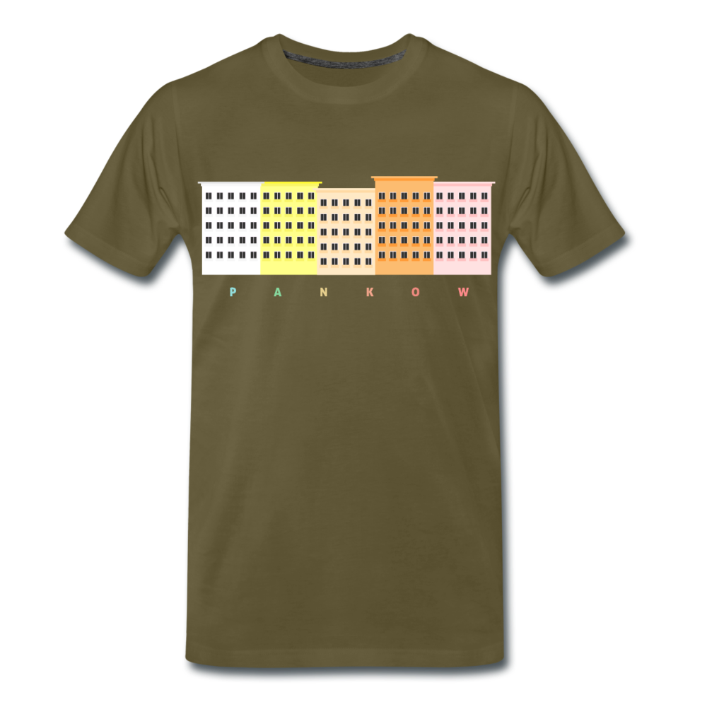 Wohnraum Pankow - Männer Premium T-Shirt - Khaki