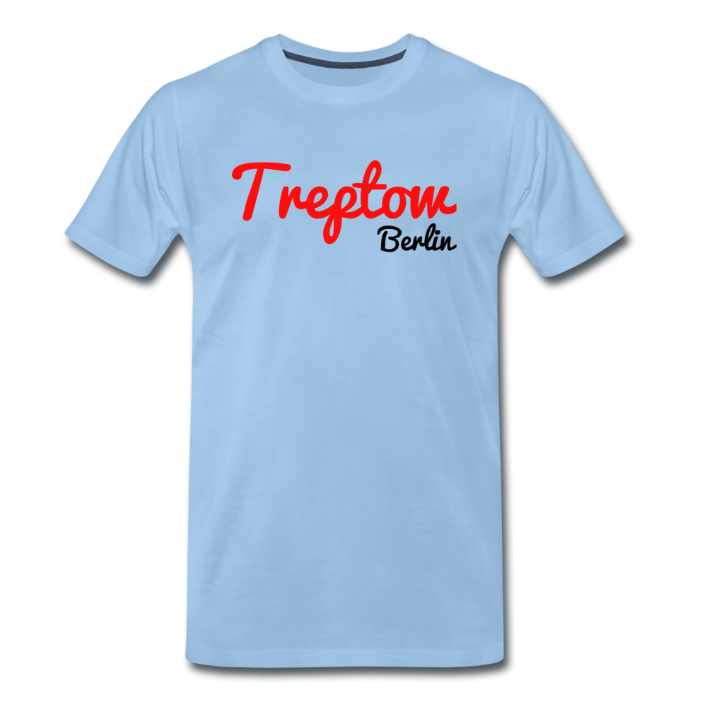 Treptow Berlin - Männer Premium T-Shirt - Sky