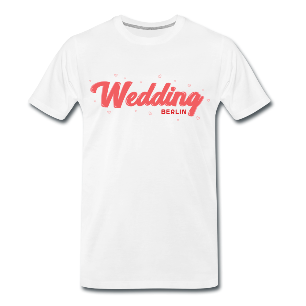 Wedding Berlin - Männer Premium T-Shirt - Weiß