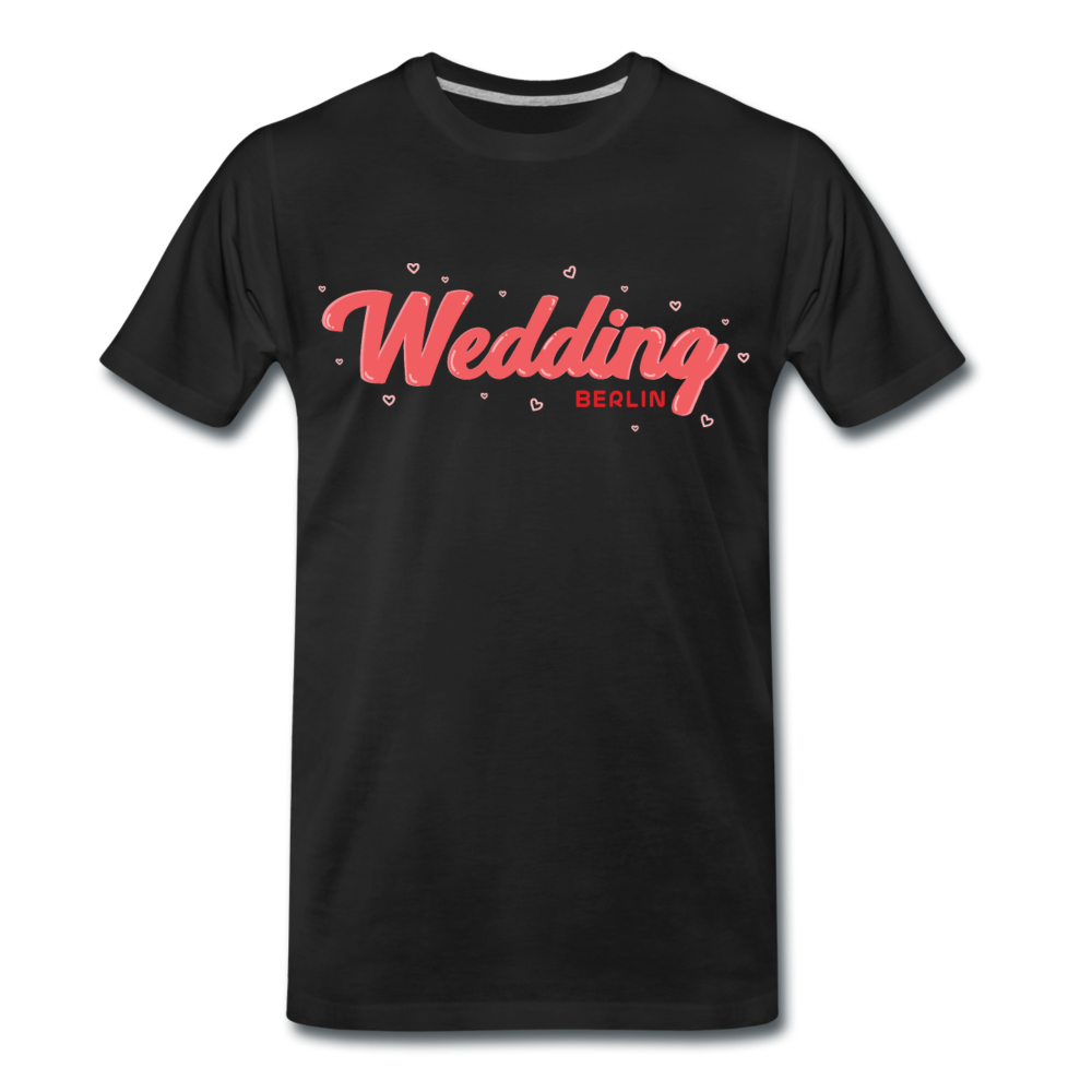 Wedding Berlin - Männer Premium T-Shirt - Schwarz