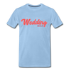 Wedding Berlin - Männer Premium T-Shirt - Sky