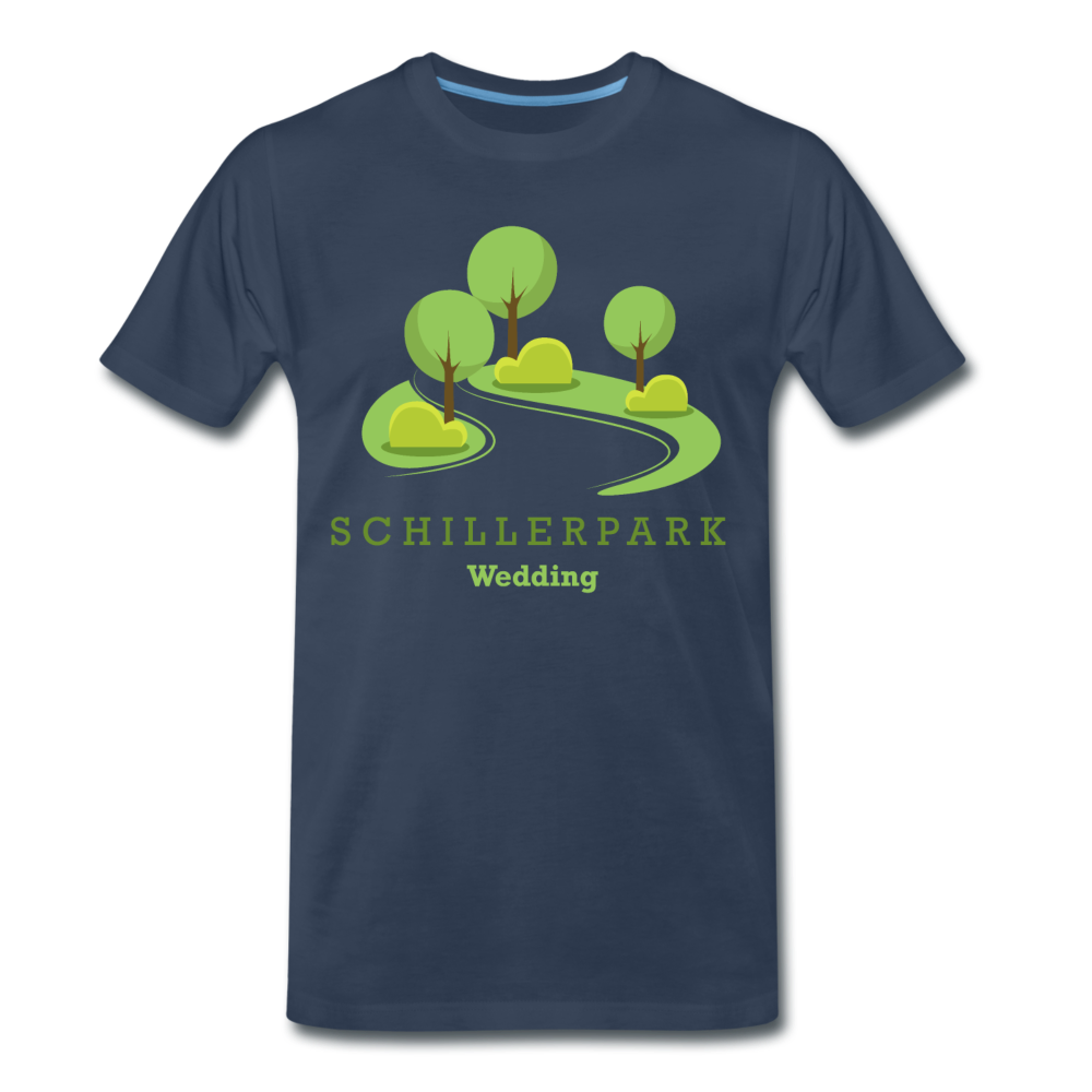 Schillerpark - Männer Premium T-Shirt - Navy