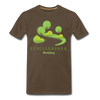 Schillerpark - Männer Premium T-Shirt - Edelbraun