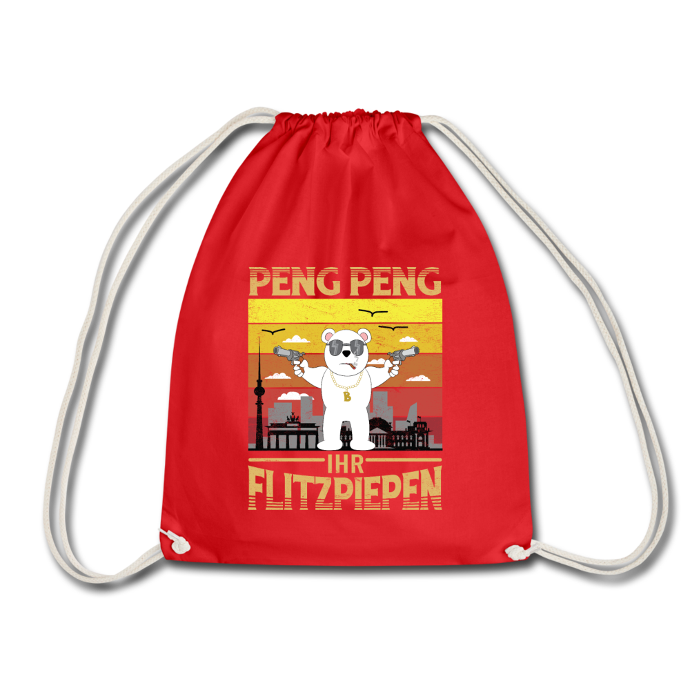 Peng Peng - Turnbeutel - Rot