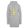 Berlin Stars - Hoodie-Kleid - Grau meliert
