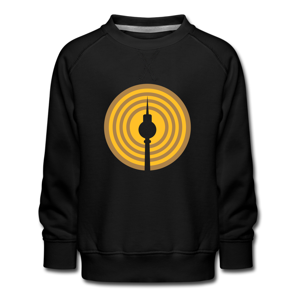 Berlin im Fokus - Kinder Premium Sweatshirt - Schwarz