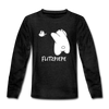 Flitzpiepe - Teenager Langarmshirt - Anthrazit