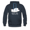 Heute nich! - Männer Premium Hoodie - Navy