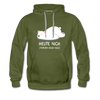 Heute nich! - Männer Premium Hoodie - Olivgrün