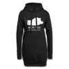 Heute nich! - Hoodie-Kleid - Schwarz