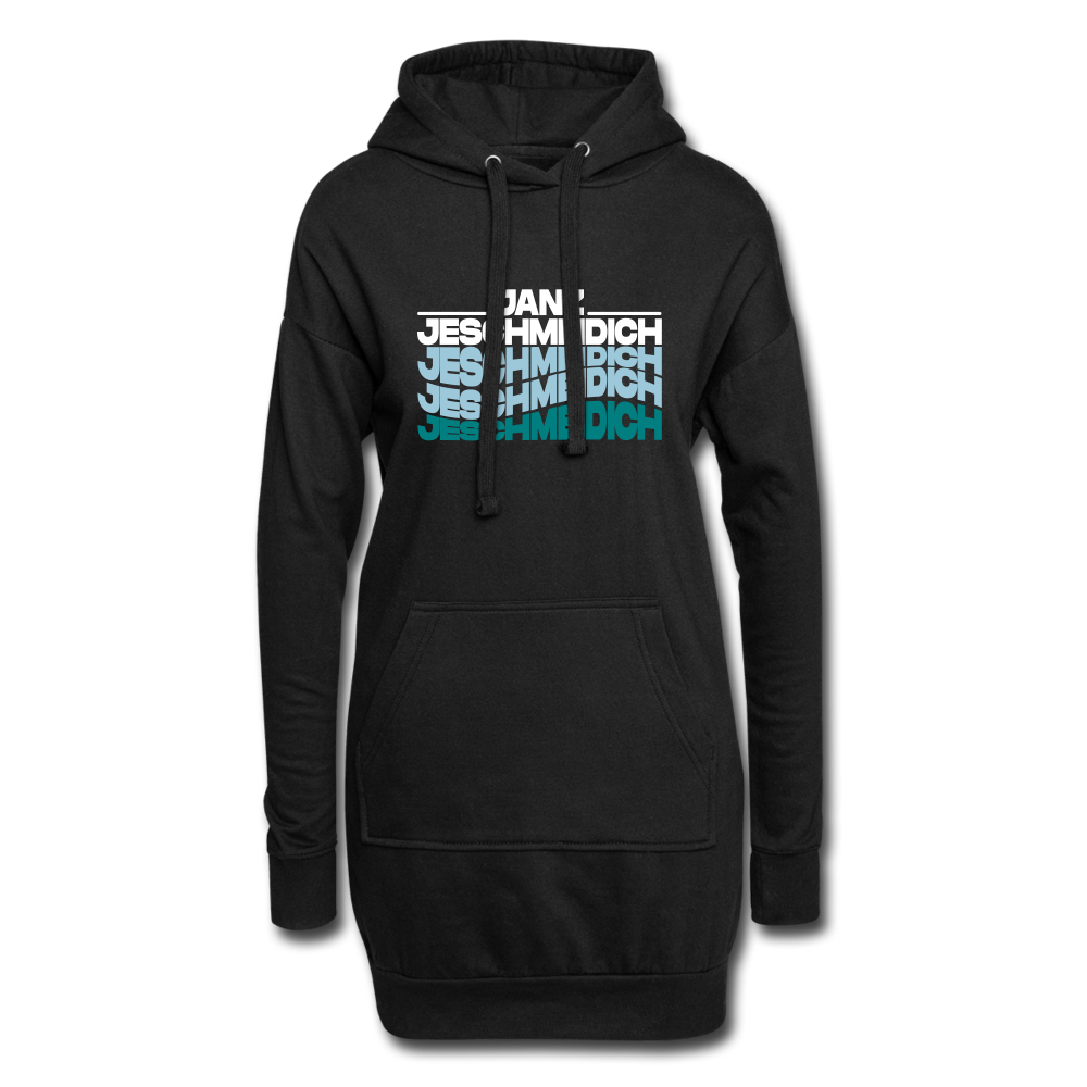 Janz Jeschmeidich - Hoodie-Kleid - Schwarz