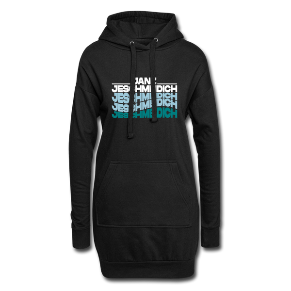 Janz Jeschmeidich - Hoodie-Kleid - Schwarz