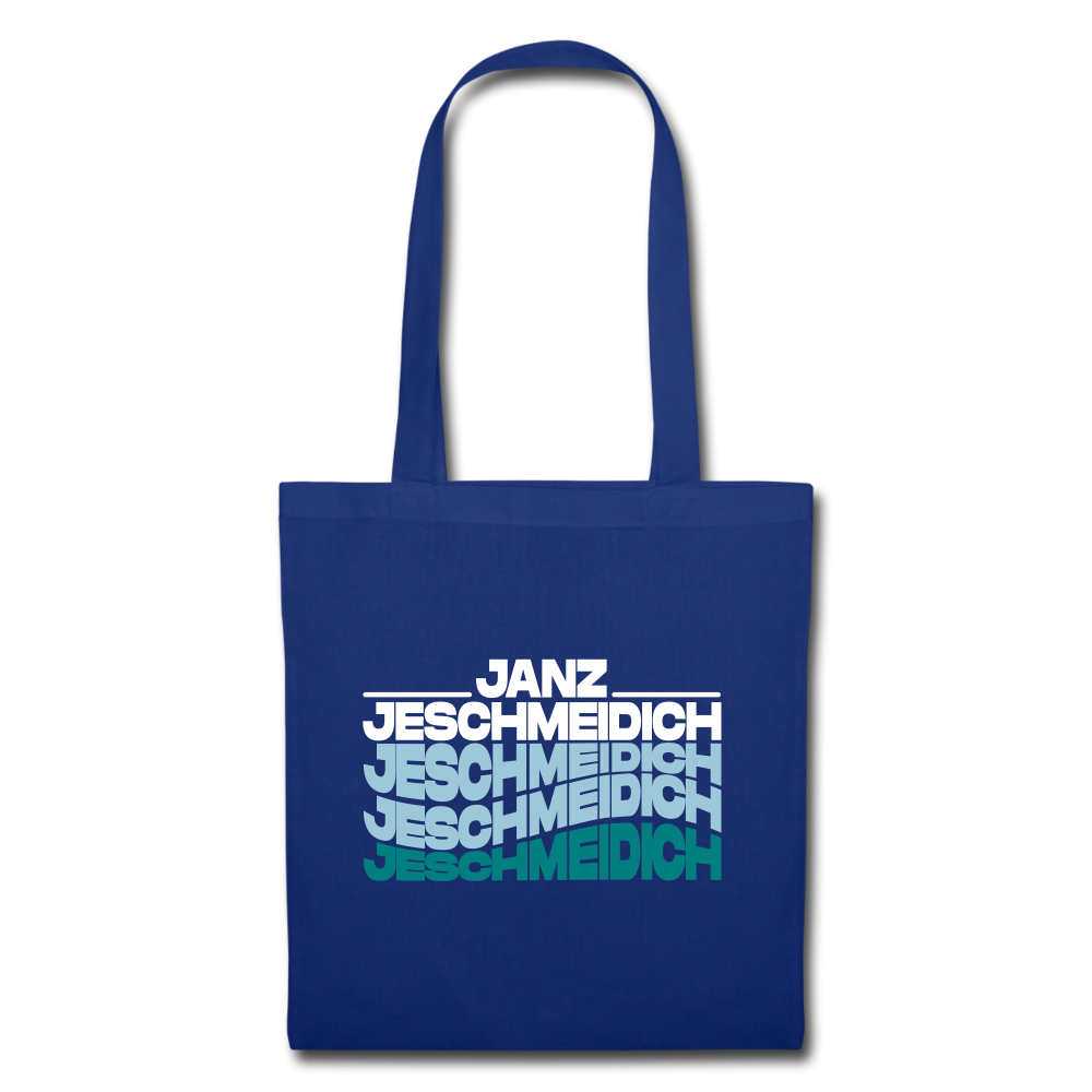 Janz Jeschmeidich - Stoffbeutel - Royalblau