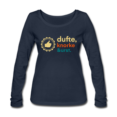 Dufte, Knorke, Urst - Frauen Bio Langarmshirt