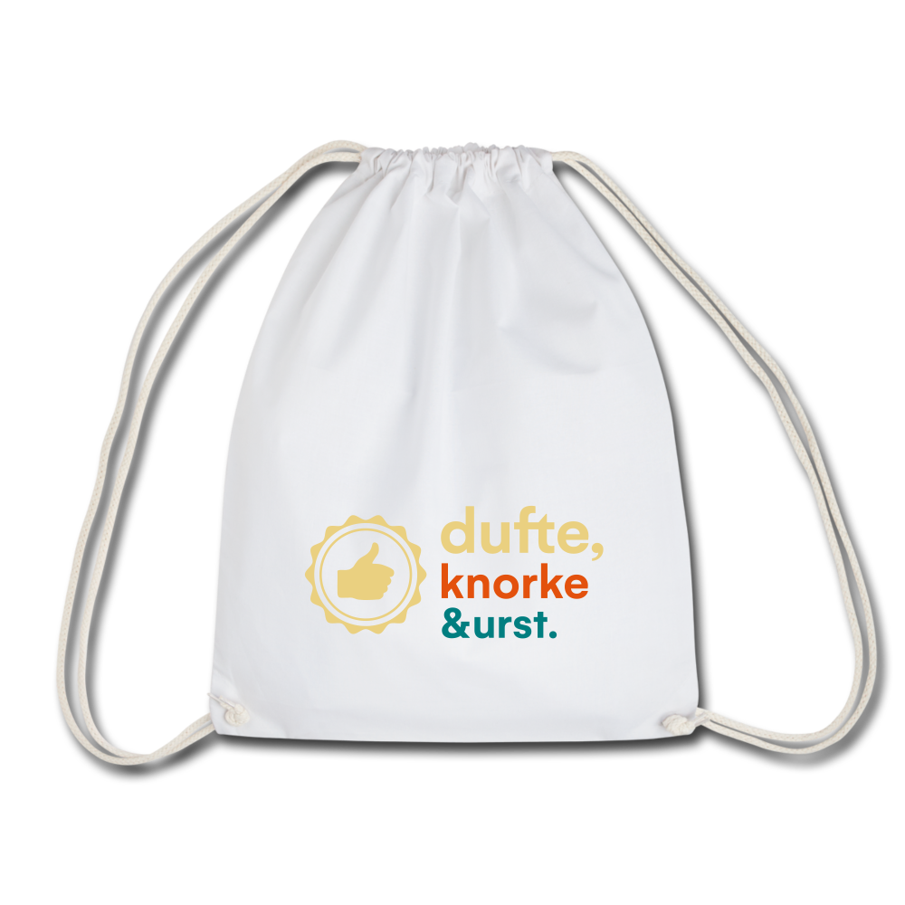Dufte, Knorke, Urst - Turnbeutel - Weiß