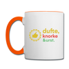 Dufte, Knorke, Urst - Tasse zweifarbig