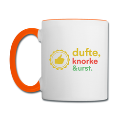 Dufte, Knorke, Urst - Tasse zweifarbig