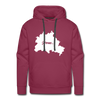 Heimat Berlin - Männer Premium Hoodie - Bordeaux