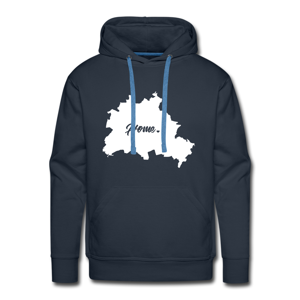 Heimat Berlin - Männer Premium Hoodie - Navy