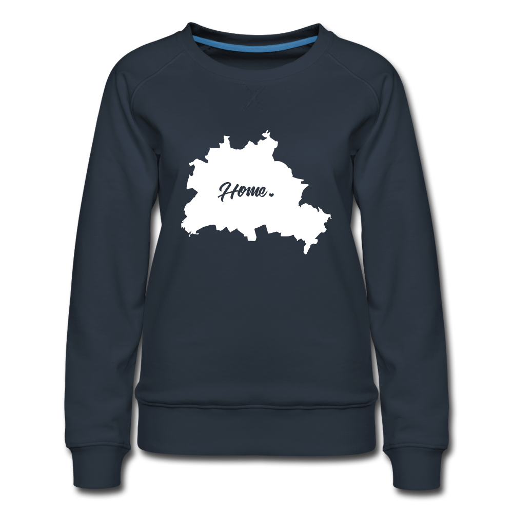 Heimat Berlin - Frauen Premium Sweatshirt - Navy