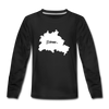 Heimat Berlin - Teenager Langarmshirt - Schwarz