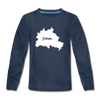 Heimat Berlin - Teenager Langarmshirt - Navy