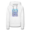 Prenzlberg - Planet Earth - Frauen Premium Hoodie - Weiß