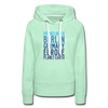 Prenzlberg - Planet Earth - Frauen Premium Hoodie - helles Mintgrün