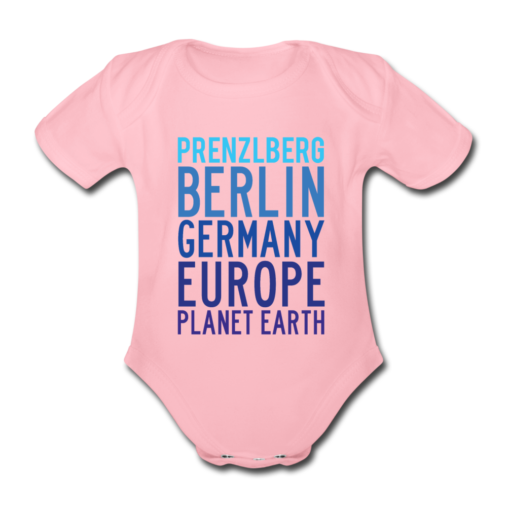 Prenzlberg - Planet Earth - Bio-Kurzarmbody - Hellrosa